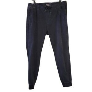 3/$30, Abercrombie & Fitch, Navy Blue Cotton Blend Joggers, Ladies M